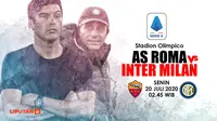 AS ROMA VS INTER MILAN (Liputan6.com/Abdillah)