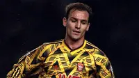 Arsenal punya kostum unik pada musim 1991-1992 yang dijadikan jersey ketiga mereka. (The Soccer Spot)