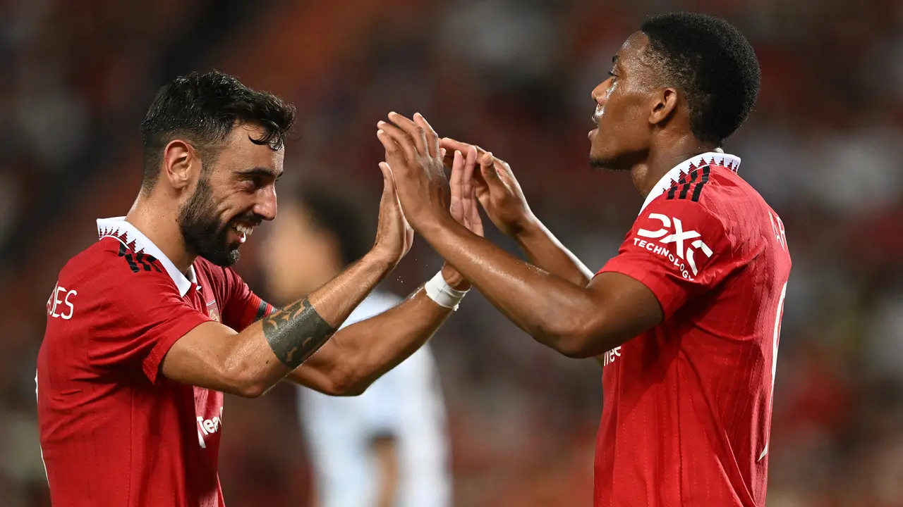Foto: Manchester United Racikan Erik ten Hag Libas Liverpool di Laga Pramusim Bangkok Century Cup 2022