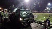 Demo PLTP Berakhir Ricuh, Massa Aksi Ditangkap Polisi