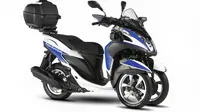 Yamaha memperkenalkan Tricity 125 Police, akhir bulan lalu. Sebagaimana namanya, motor ini berbasis skutik roda tiga mereka, Tricity 125. 