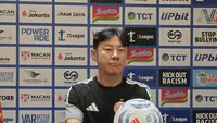 Pelatih Persija Shin Tae-yong (Liputan6.com/Thomas)