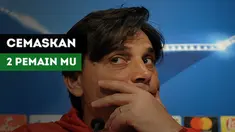 Jelang 16 Besar Liga Champions, Sevilla Vs Manchester United, Pelatih Sevilla, Vicenzo Montella berharap 2 pemain Manchester United ini tidak bermain.