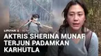 Kebakaran hutan dan lahan di Kalimantan menggugah kepedulian aktris Sherina Munaf untuk ikut serta dalam upaya penanganan karhutla. Mantan penyanyi cilik itu bahkan terjun langsung berjibaku memadamkan api bersama petugas dan relawan.