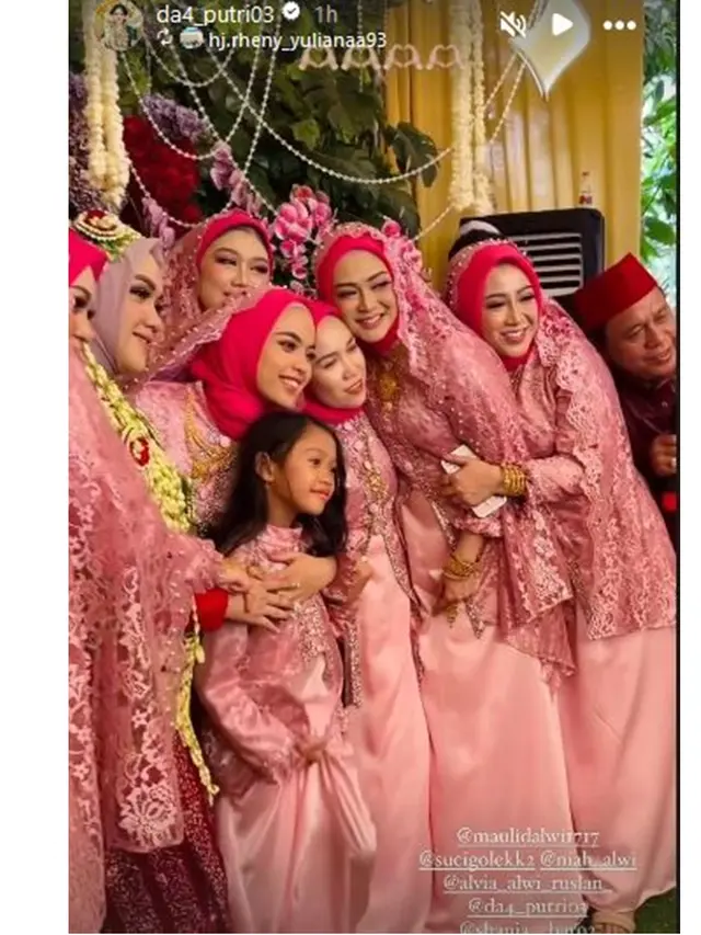 7 Potret Putri Isnari di Acara Jelang Pernikahan Kakak Ipar, Emasnya Curi Perhatian
