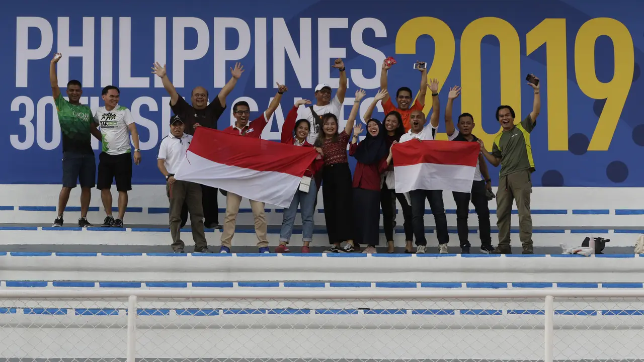 Suporter Timnas Indonesia U-22