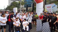 Menpora Imam Nahrawi membuka acara move fest 2019, move with disable and friends di Jakarta. (Liputan6.com/Fachrur Rozie)