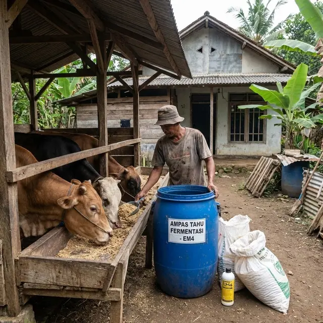 Pakan Alternatif yang Sering Dipakai Peternak Skala Rumah