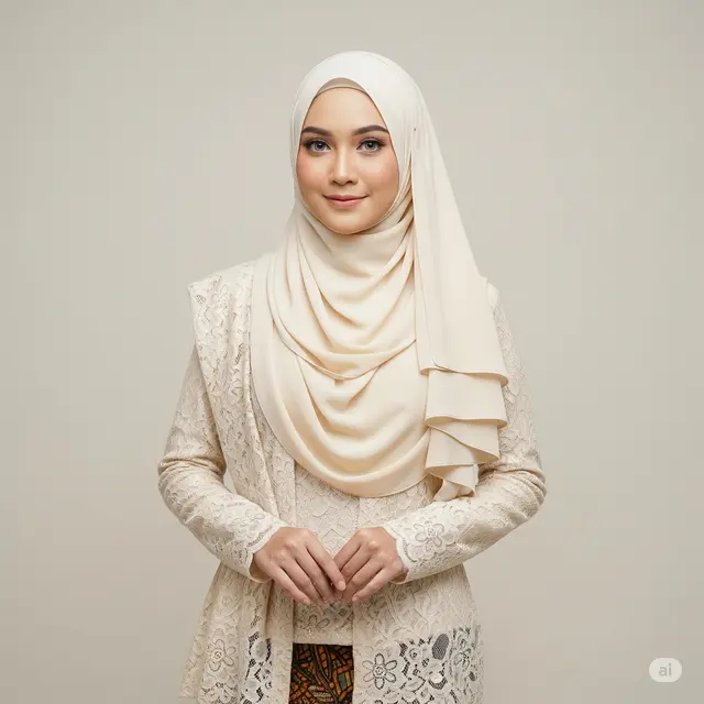 10 Model Kebaya Hijab Menutup Dada Terbaru untuk Tampilan Elegan dan Syar'i