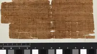 Fragmen papirus tentang Perjanjian Terakhir (University of Manchester, John Rylands Research Institute)