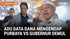 Menteri Keuangan Purbaya merespons bantahan Gubernur Jawa Barat dan Sumatera Utara soal dana APBD mengendap di bank.