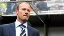 Manajer Newcastle United, Alan Shearer sebelum partai Liga Premier menghadapi Fulham di St James' Park, Newcastle, Inggris, 16 Mei 2009. AFP PHOTO/PAUL ELLIS
