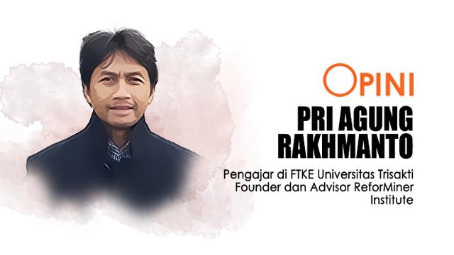 Pri Agung Rakhmanto, Pengajar di FTKE Universitas Trisakti Founder dan Advisor ReforMiner Institute. Infografis/ Dillah
