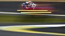 Pembalap ERC Endurance formula EWC, David Checa Carrera berkompetisi dalam ajang 24 Hours of Le Mans yang berlangsung di Sirkuit Bugatti, Prancis, 19 April 2026 waktu setempat. (AFP/Julien De Rosa)