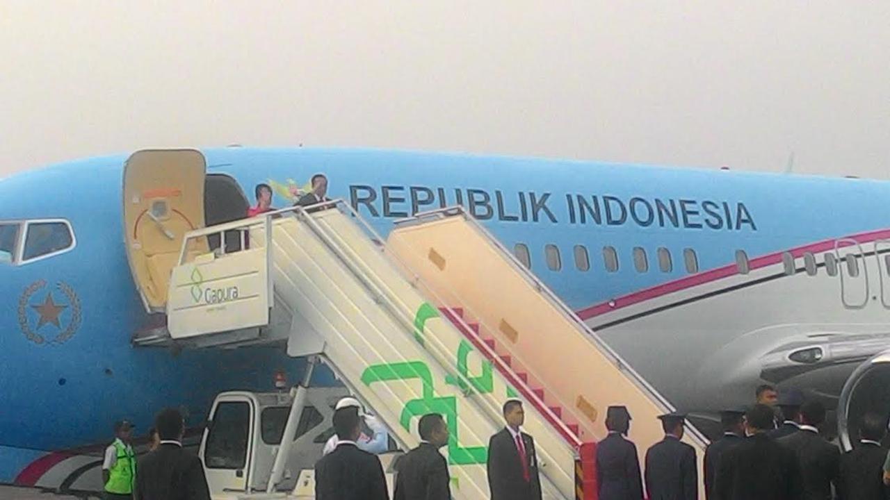 Jokowi berangkat ke China