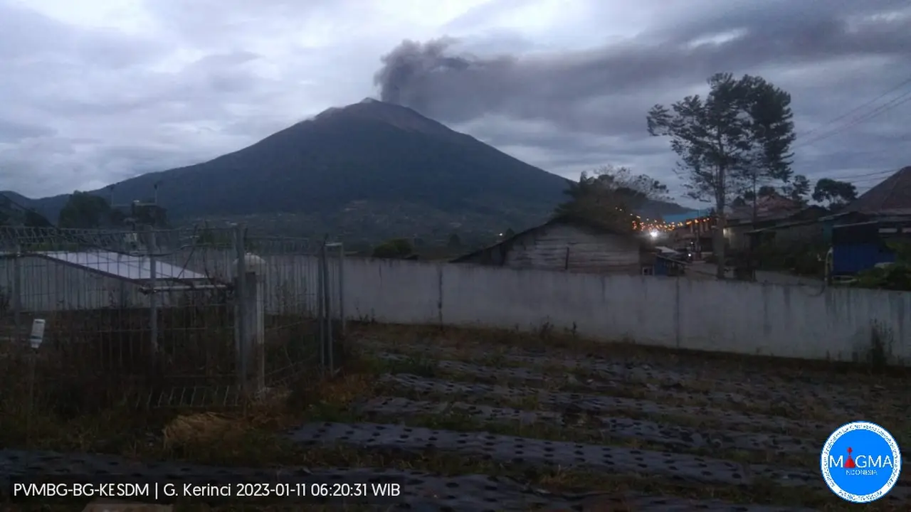 Kondisi Gunung Kerinci