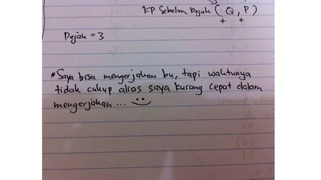 6 Jawaban Murid Pasrah di Soal Ulangan Esai Ini Bikin Elus Dada