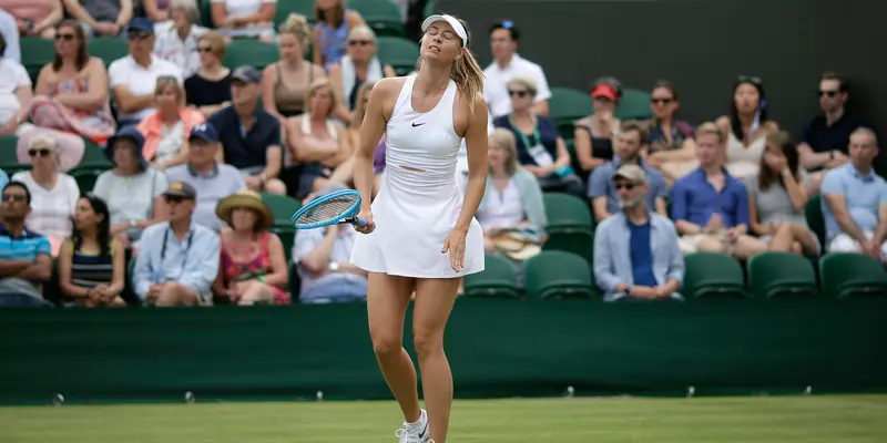 Petenis Cantik Rusia Maria Sharapova Tersingkir di Wimbledon 2019