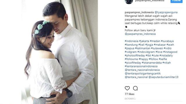 Foto prewedding Paspampres