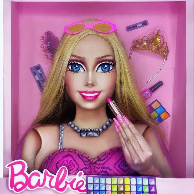 Bermodal Makeup, 7 Karya Seni Ilusi Optik Seniman Ini Mengagumkan