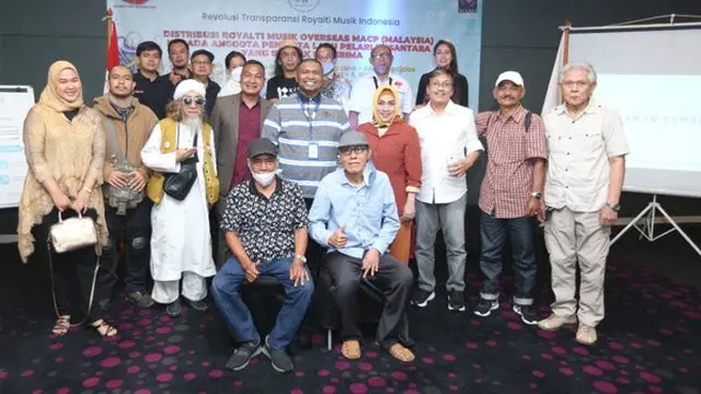 LMK Pelari Nusantara memberikan royalti