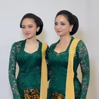 Syifa Hadju dan Valerie Tifanka saat Jadi Bridesmaid Luna Shabrina. [@loritayoung_mua]