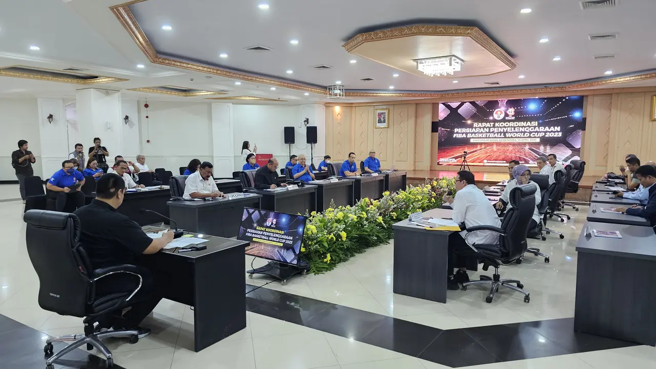 Rapat Koordinasi Persiapan FIBA World Cup 2023