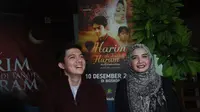 Irwansyah dan Zaskia Sungkar, pemain film Harim di Tanah Haram, (foto: Hernowo Anggie/Liputan6.com)