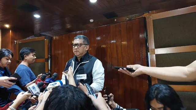 Sekretaris Jenderal Partai Demokrasi Indonesia Perjuangan (PDIP) Hasto Kristiyanto