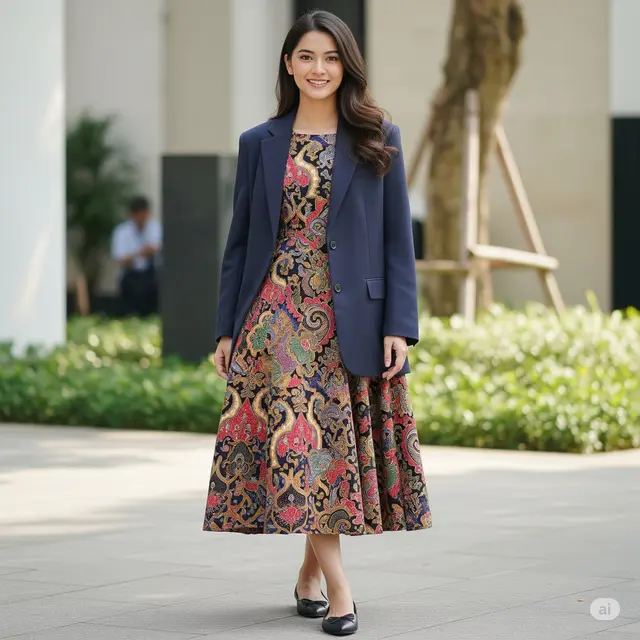 Office-Ready dengan Blazer