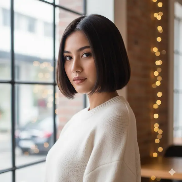 8 Model Rambut Pendek Wanita 2025 Anti Lepek, Bikin Wajah Fresh & Modern