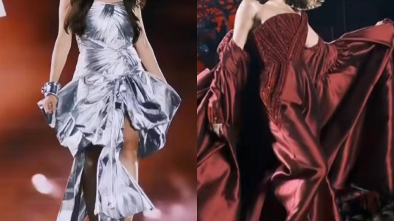 Gaya rambut Enzy Storia dan  Cinta Laura di Paris Fashion Week