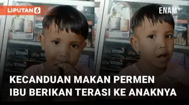 Seorang anak kecanduan makan permen gula dikerjain ibunya mengundang perhatian