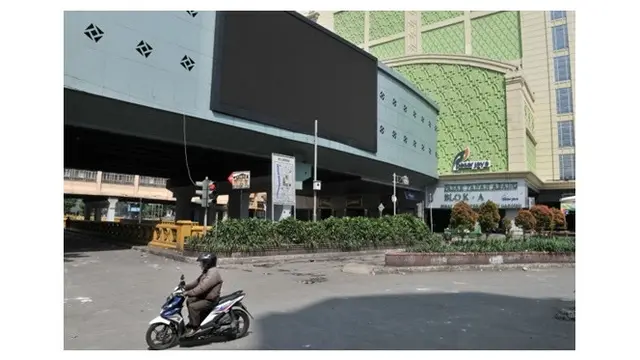 Potret Kondisi Terkini Pasar Tanah Abang Saat Aksi 22 Mei