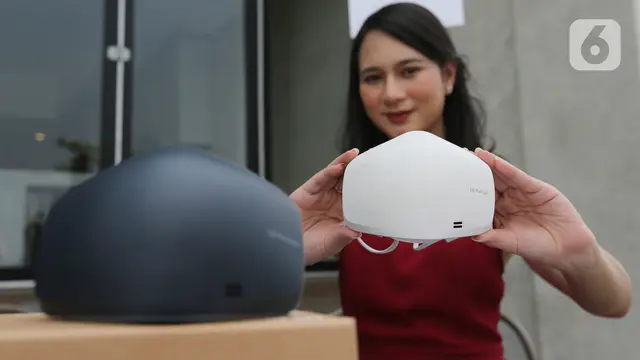 Masker Pemurni Udara, LG PuriCare Wearable Air Purifier
