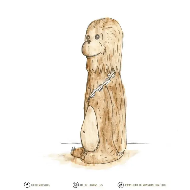 Ciptakan Gambar Unik Dari Sebuah Noda Kopi, 6 Karya Pria Ini Kreatif Banget