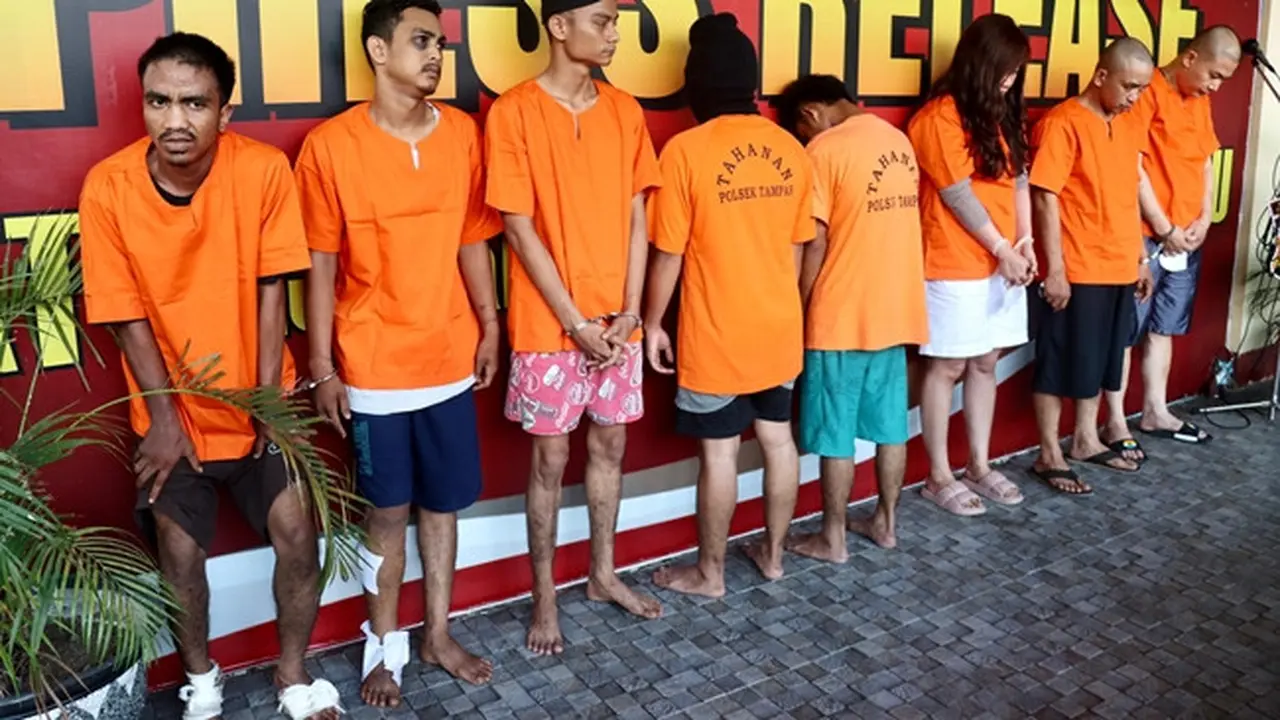 Tampang dua dari anggota sindikat jambret yang ditembak polisi karena sudah beraksi puluhan kali di Pekanbaru.