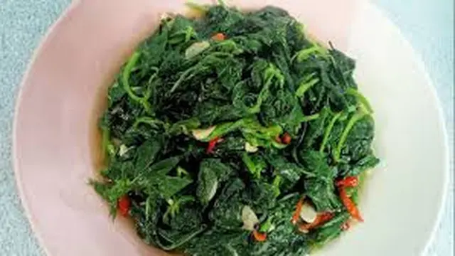 Tumis Daun Kacang Panjang