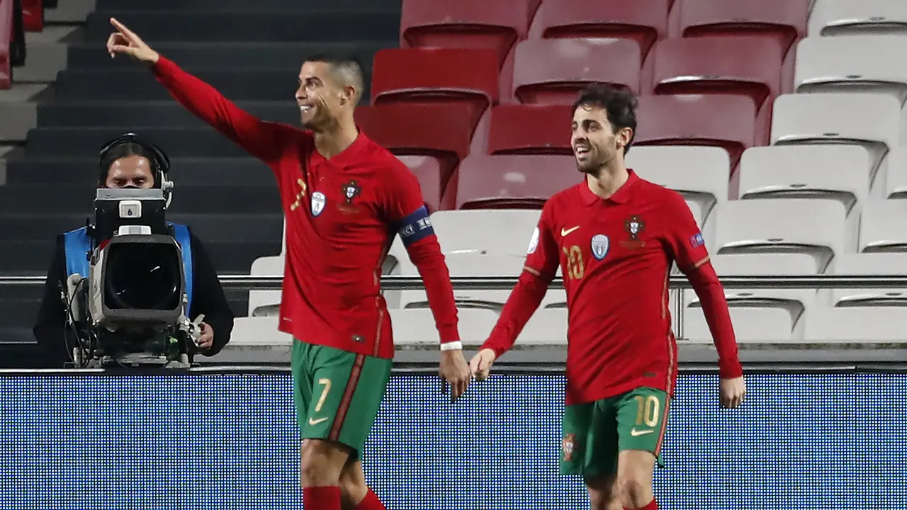 FOTO: Cristiano Ronaldo Dicadangkan, Portugal Hancurkan Andorra 7-0