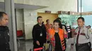 Mantan Hakim Tinggi Pengadilan Jawa Barat, Pasti Serefina Sinaga diperiksa KPK sebagai tersangka, Jakarta, Rabu (20/8/14). (Liputan6.com/Herman Zakharia)