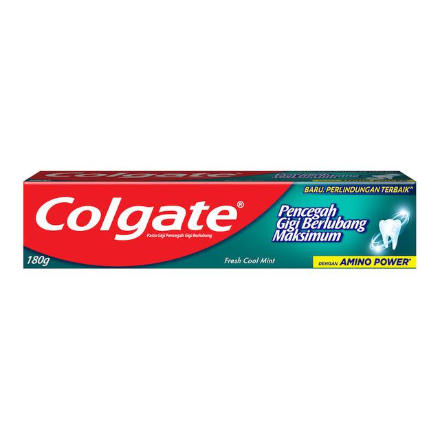 Colgate Palmolive Maximum Cavity Protection Fresh Cool Mint: Perlindungan Maksimal