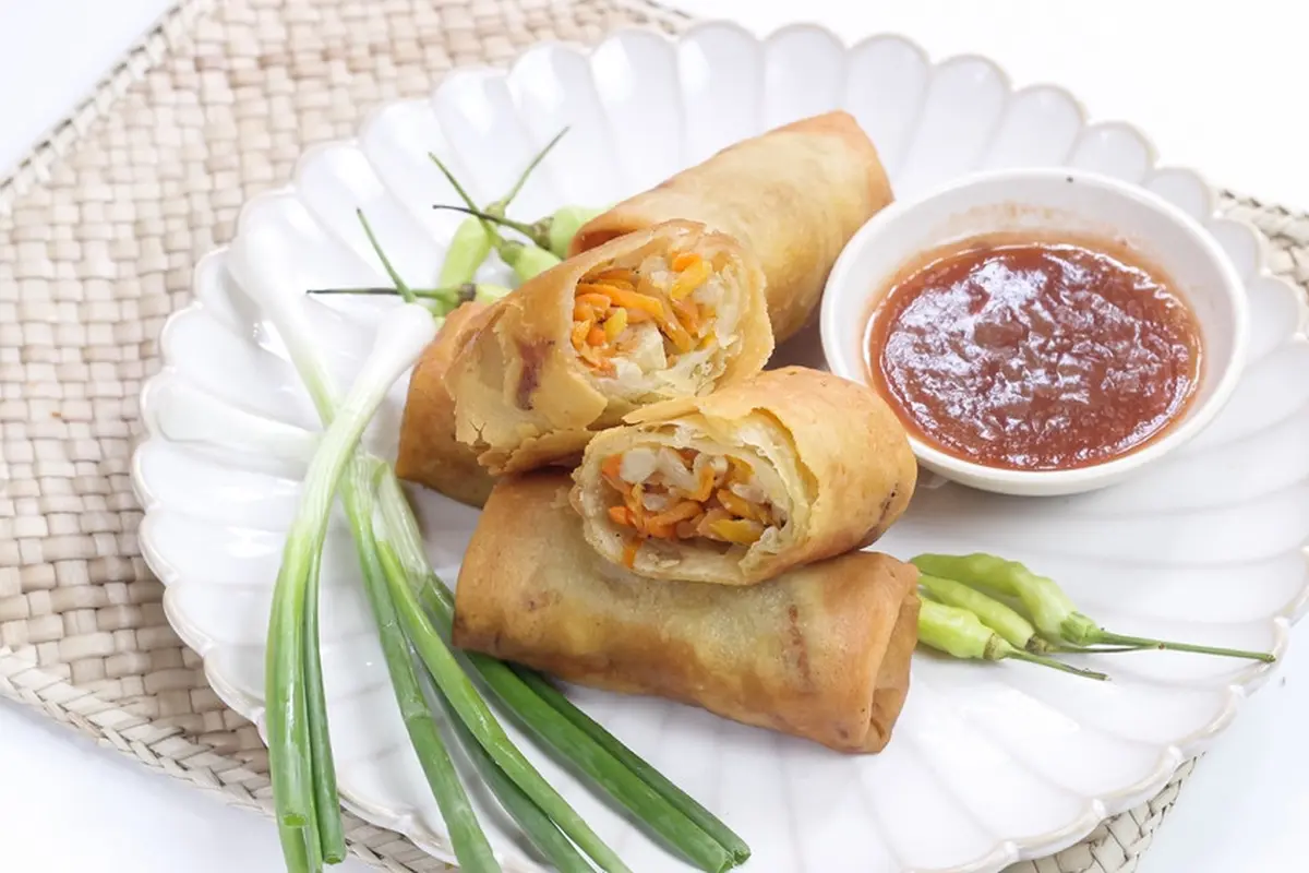 lumpia ayam sayur