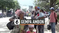 Gempa magnitudo 5,2 guncang Kota Ambon. Warga panik dan berhanburan keluar dari rumah. Warga takut terjadi tsunami. BMKG setempat meyakinkan masyarakat gempa yang terjadi tidak berpotensi tsunami.