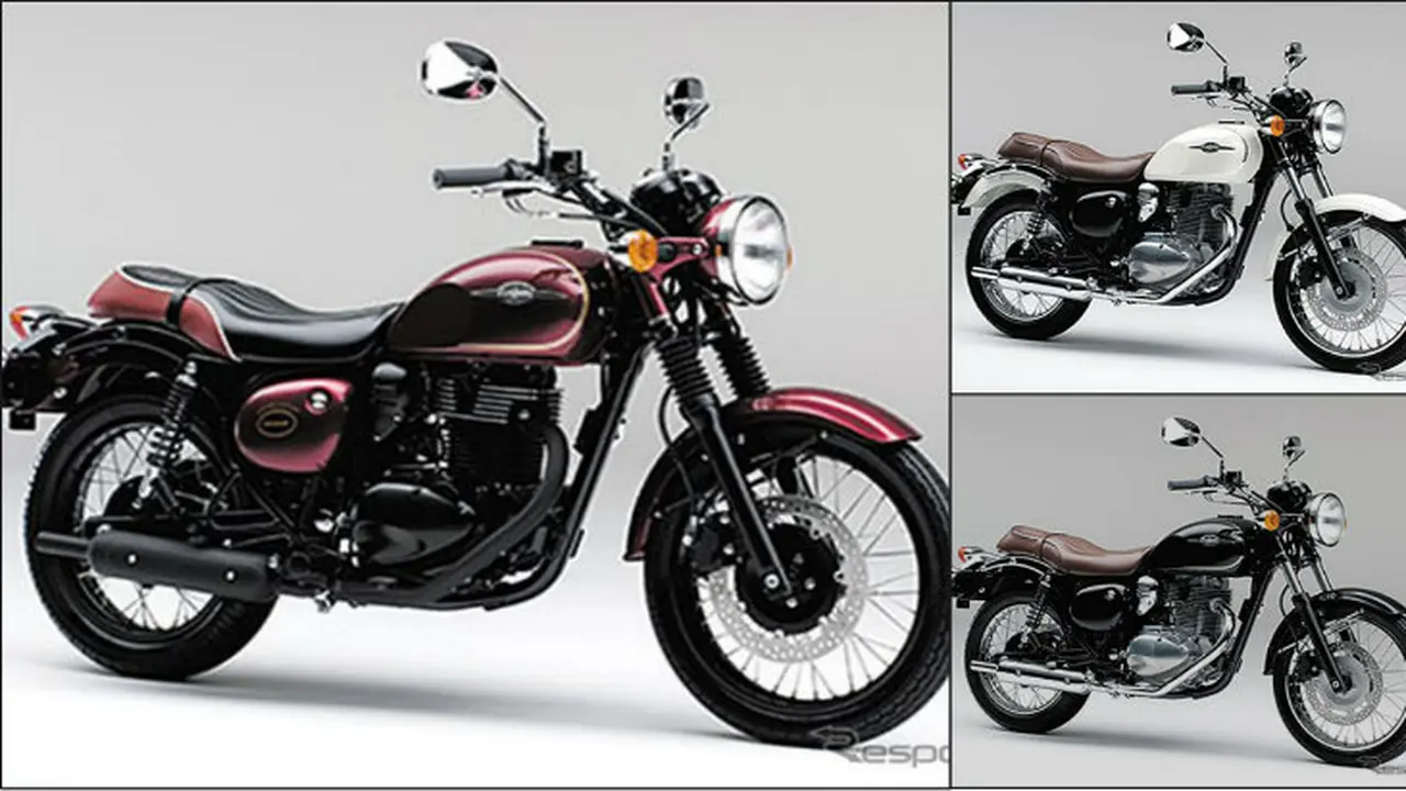 Tiga Warna Baru Kawasaki Estrella Sambut Pergantian Tahun