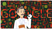 Google Doodle Rayakan Ultah Pria 'Penggila' Rasa Pedas
