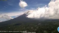Gunung Semeru Erupsi Lagi Hari Ini, Warga Dilarang Beraktivitas di Sepanjang Besuk Kobokan