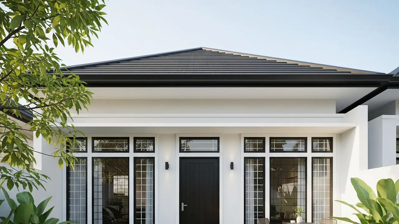Desain Rumah Sederhana Ukuran 6x10 Meter.