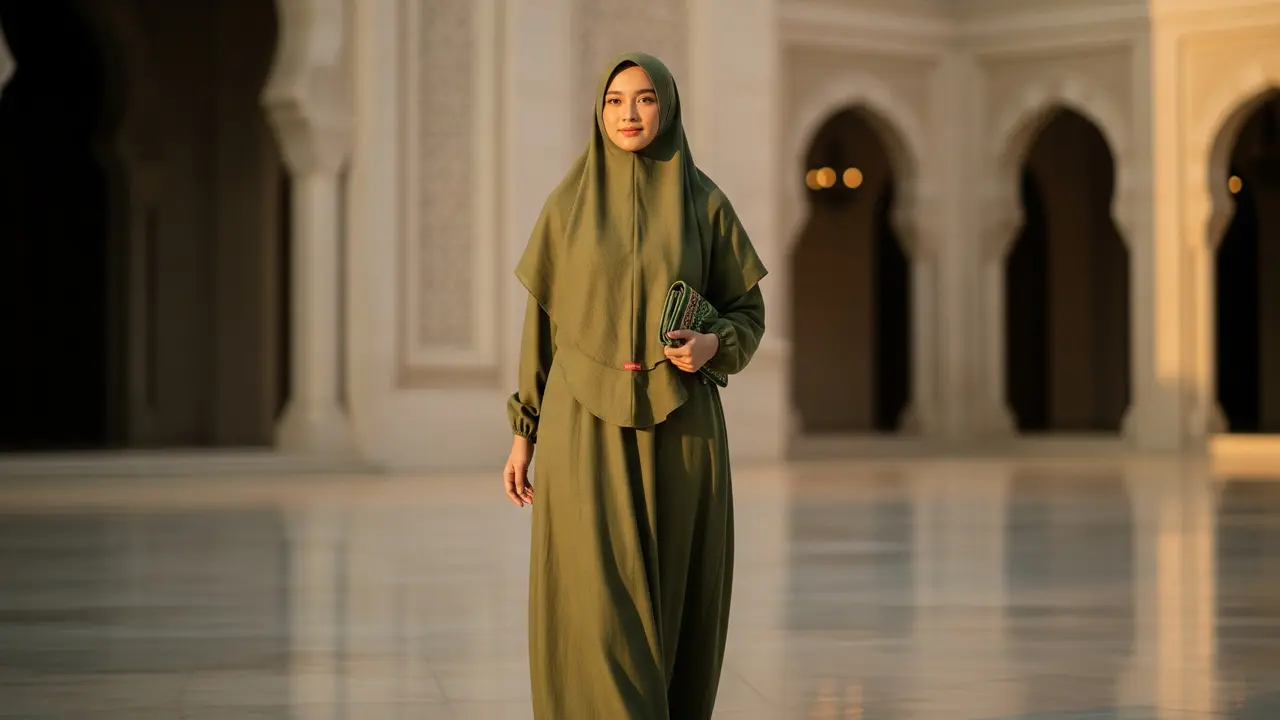 Model Gamis untuk Salat Tarawih