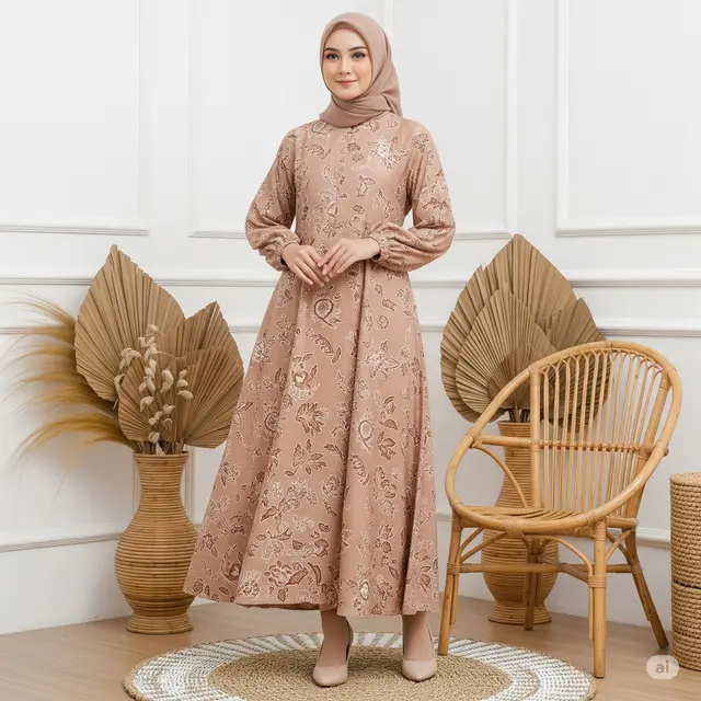 Model Baju Batik Kantor