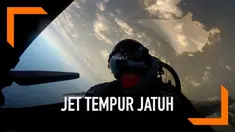 Jet tempur milik Angkatan Udara Korea Selatan jatuh ke Laut Barat, usai pesawat lepas landas di bandara Gunsan. Kedua pilot berhasil diselamatkan.